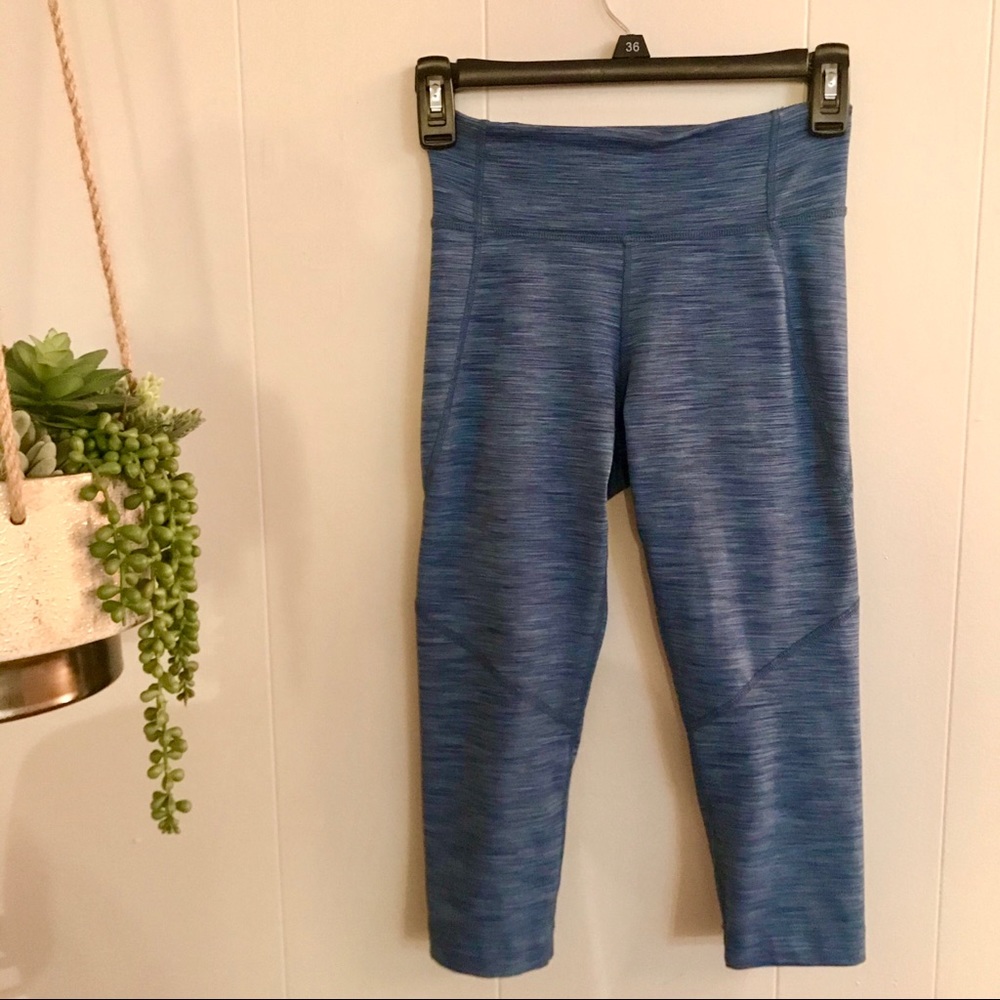Outdoor Voices Skies Leggings in Ocean Blue
